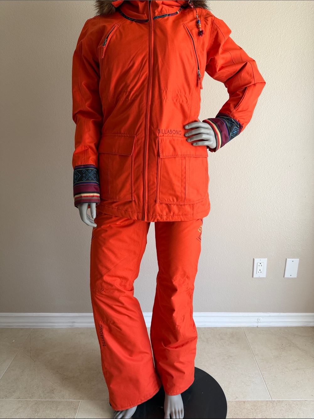 Billabong Jamie Anderson collection m jacket L pants ski set snowboarding outfit